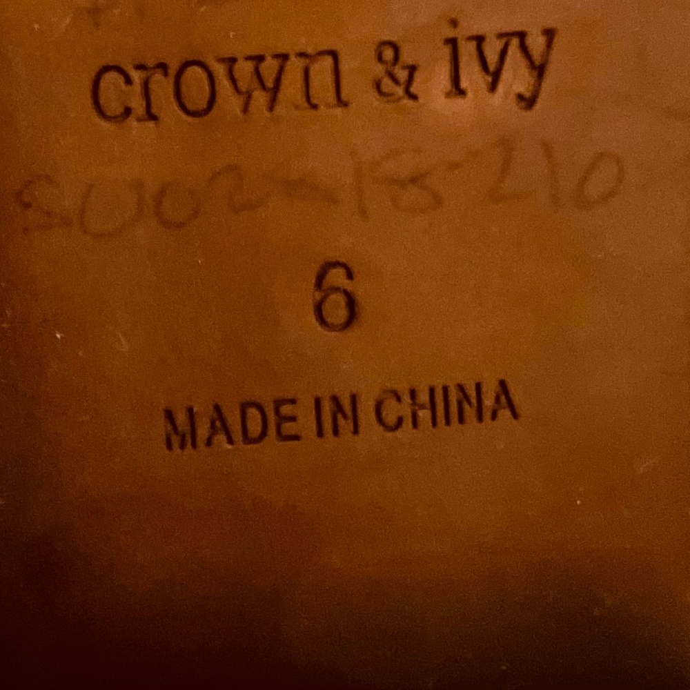 Crown and ivy ankle boots (booties)